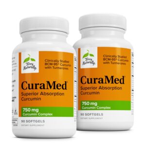 Version 1.0.0 Envase suplemento CuraMed 750mg Terry Naturally 90 cápsulas