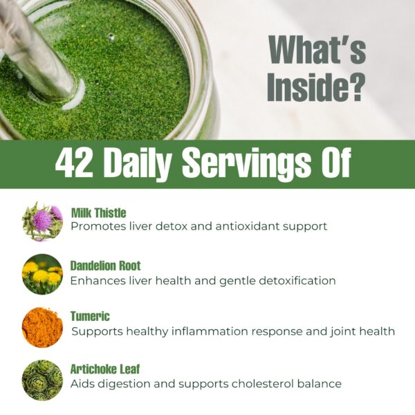 Envase Love Your Liver suplemento detox hígado