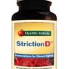 Version 1.0.0 Envase suplemento Healthy Habits StrictionD con ingredientes naturales