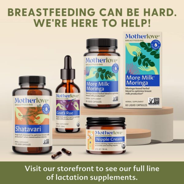 Paquete suplementario de leche materna Motherlove More Milk Plus