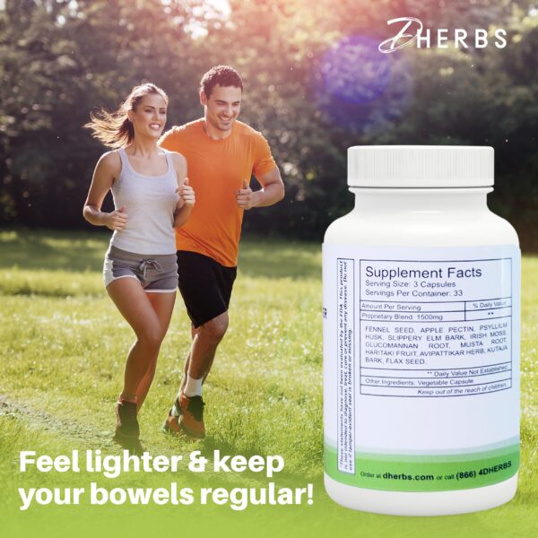 Version 1.0.0 envase suplemento limpieza digestiva DHerbs 100 cápsulas