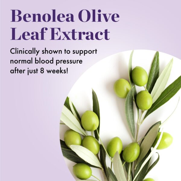 Envase lateral suplemento NAOMI BP Advanced extracto de hoja de olivo 1000 mg