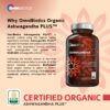 Envase suplemento natural Ashwagandha anti estrés y ansiedad