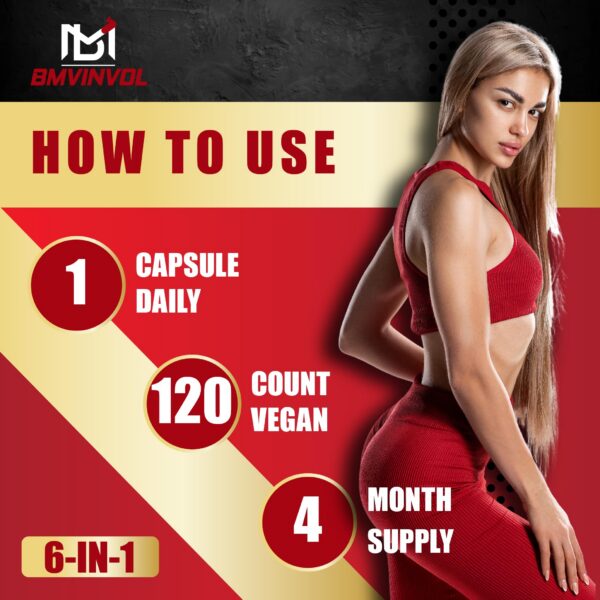 Envase suplemento natural Berberina y cúrcuma 6 en 1