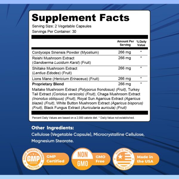 Envase de suplemento Nervolink natural con ingredientes orgánicos