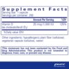 Envase de suplemento Pure Encapsulations vitamina d3 250 cápsulas