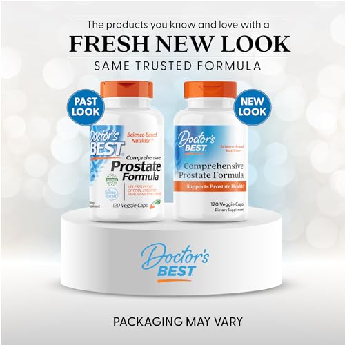 Envase suplemento saludable para próstata Doctor's Best