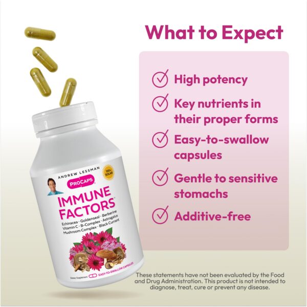 Ingredientes naturales en cápsulas para soporte de defensas naturales