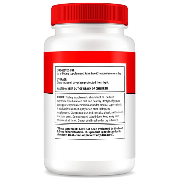 Version 1.0.0 Envase suplemento Vitaflow Max para presión arterial y bienestar