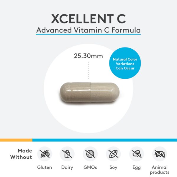 envase suplemento vitamina c 750mg amortiguada xymogen