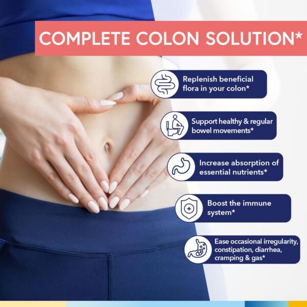 Version 1.0.0 Envase Terranics probióticos colon cuidado sin necesidad refrigeración