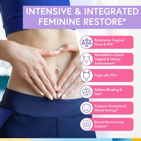 Envase Terranics probióticos para mujer estable a temperatura ambiente