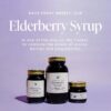 Envase The Elderberry Co jarabe de saúco orgánico