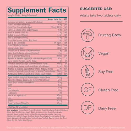 Envase True Grace suplemento multivitamínico para mujeres 50+