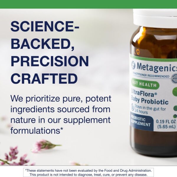 Envase de probiótico para bebés