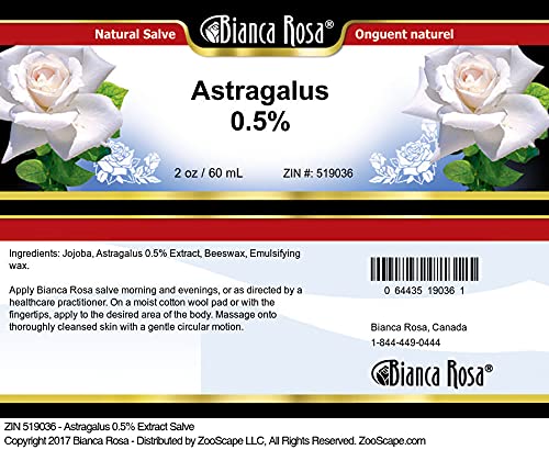 Envase ungüento astrágalo Bianca Rosa 0.5% natural