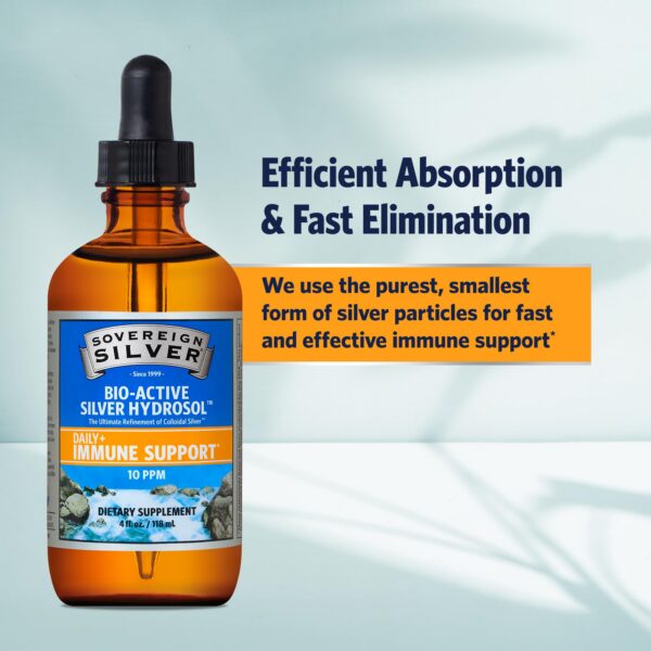 Version 1.0.0 Envase vidrio ámbar Sovereign Silver plata coloidal 10ppm