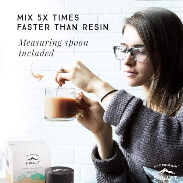 Version 1.0.0 Envase vidrio protegido Shilajit Pure Himalayan