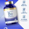 Envase de vitamina B12 Carlyle cápsulas blandas 1000 mcg