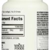Envase de vitamina E 200 UI 365 Whole Foods Market softgels