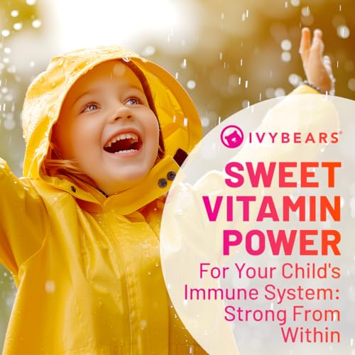 Envase de vitaminas IvyBears bronceado