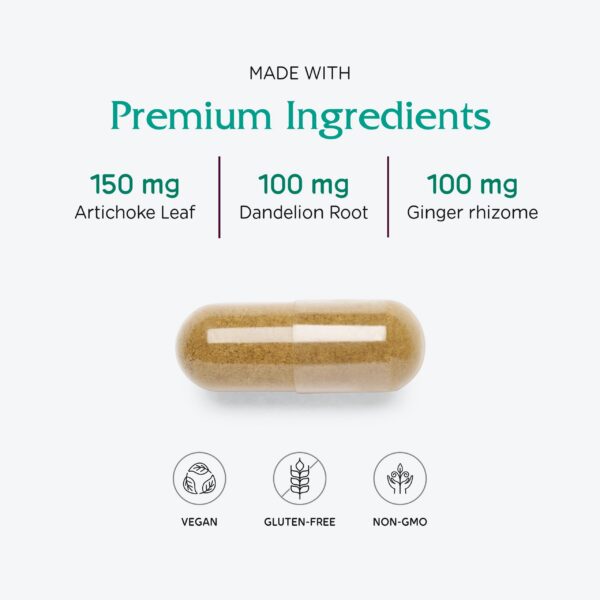 Envase Vitanica Bitters Extra 90 cápsulas apoyo digestivo