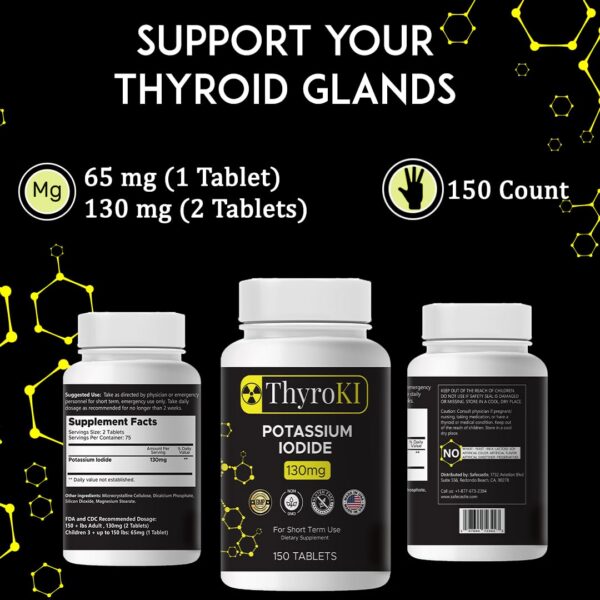 Version 1.0.0 Envase de tabletas de yoduro de potasio