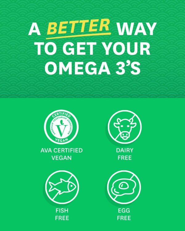 Envase frontal de Zenwise Health Omega 3 con 120 cápsulas