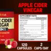 Envase Zolotus suplemento cápsulas naturales vinagre de manzana