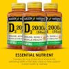 Envases MASON NATURAL Vitamina D3 ultrapotente pack de 3