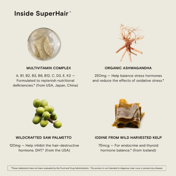 Version 1.0.0 Envases de Moon Juice SuperYou y SuperHair multivitamínicos veganos