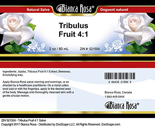 Envase ungüento tribulus fruta 2oz Bianca Rosa