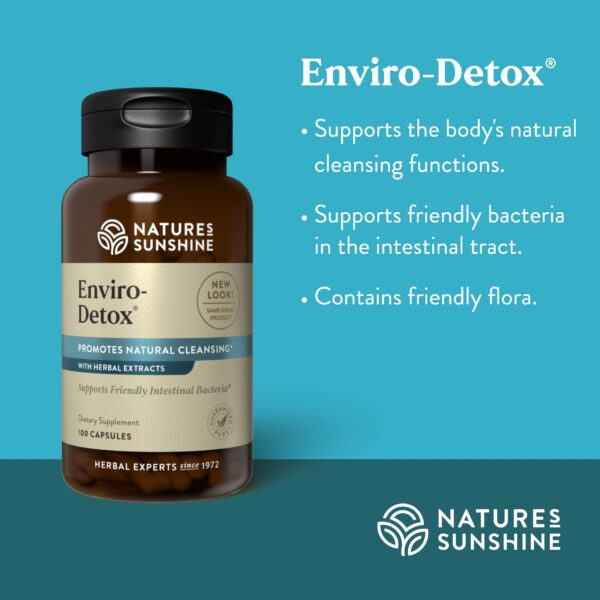 Enviro-Detox 100 capsulas para limpieza corporal natural