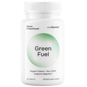 envitamin Green Fuel tableta frente al empaque
