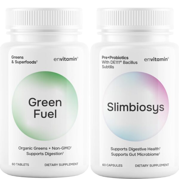 Envitamin Slimbiosys y Green Fuel frente
