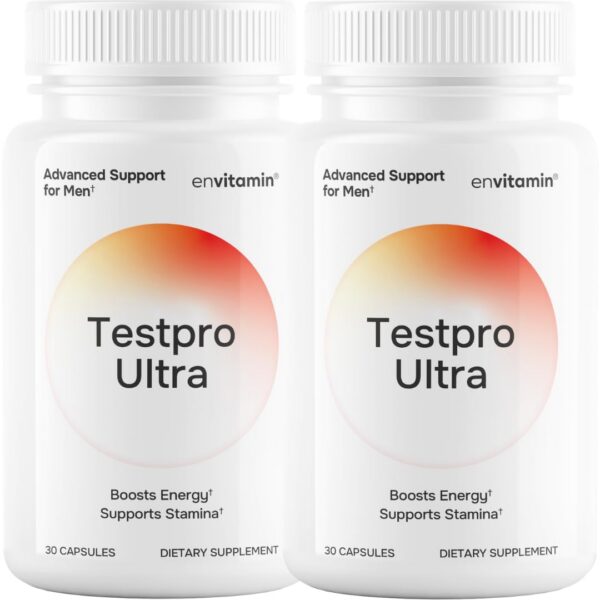 envitamin Testpro Ultra multivitaminico para hombres 30 tabletas frasco