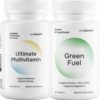 Envase EnvtiVitamin Ultimate Multivitamin & Green Fuel cáspulas