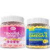 Gomitas veganas Omega-3 frente al envase