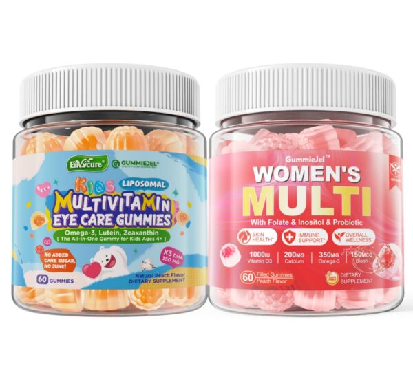 Version 1.0.0 Gomitas EnvyCure con Omega-3 frente