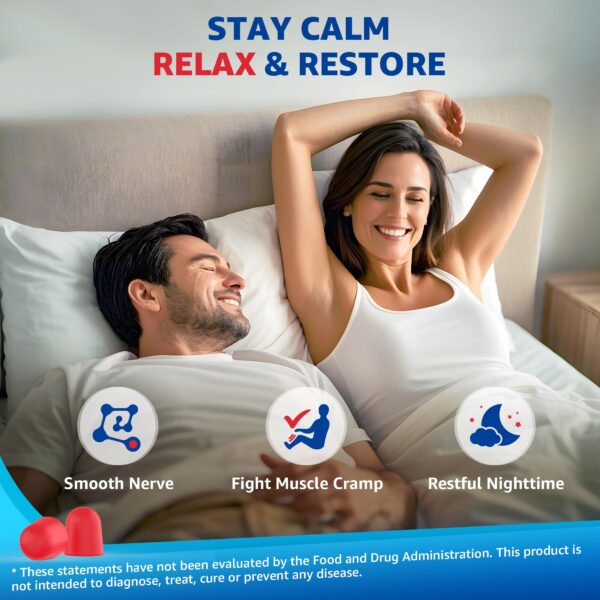 Envase y etiqueta de gomitas magnesio