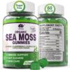 Frente de la botella de Sea Moss gummies EnvyDeal