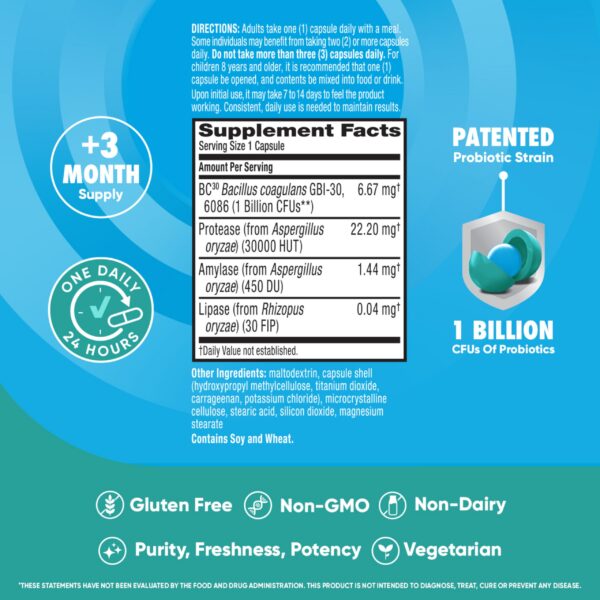 Version 1.0.0 Enzimas digestivas de Digestive Advantage