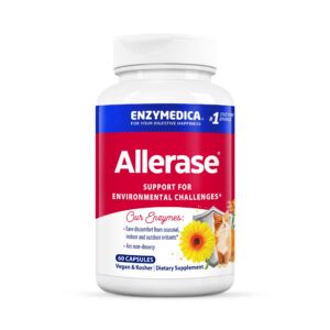 Version 1.0.0 Frasco de Enzymedica Allerase front