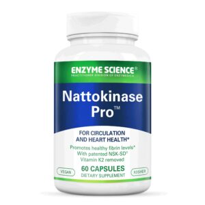 Enzyme Science Nattokinase Pro NSK-SD label