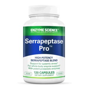 Botella Serrapeptase Pro de Enzyme Science