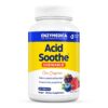 Frente de la etiqueta Enzymedica Acid Soothe tabletas masticables
