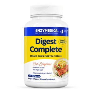 Version 1.0.0 Frasco de Enzymedica Digest 240 Count