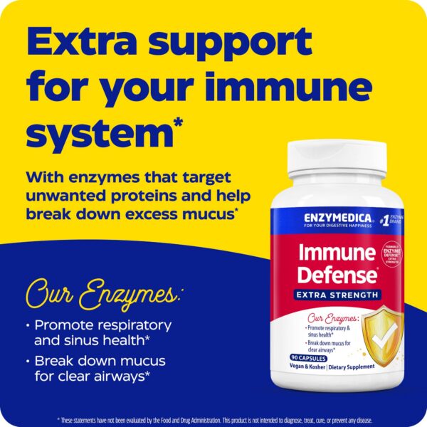 Cápsulas Enzymedica Immune Defense