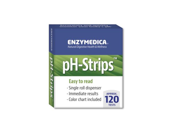 Version 1.0.0 Frente de pH-Strips de Enzymedica