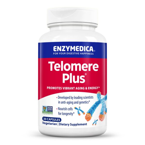 Etiqueta Telomere Plus de Enzymedica
